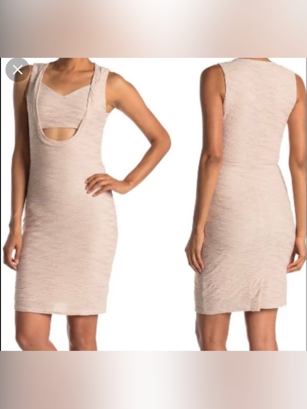 Walter Baker Roxanne Cutout Bodycon Dress Size XSmall